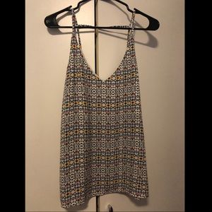 Patterned tank top